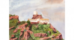 Ermita Mare de Déu de la Roca33x46 cm.