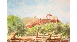 Oliveres22x33 cm.