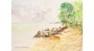 Pescant22x33 cm.