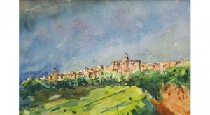 Matí d'hivern14x22 cm.